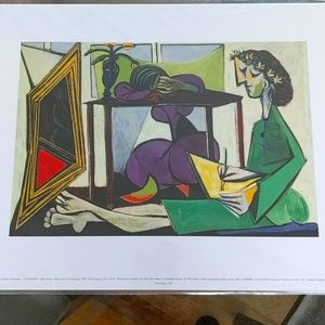 Picasso "Interior With a Girl Drawing"